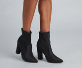 Style Staple Block Heel Booties Newgew
