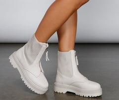 A Total Vibe Lug Sole Booties Newgew