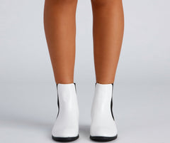 Chic City Girl Stud Accent Booties Newgew