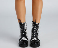 Sassy Steps Snake Print Booties Newgew