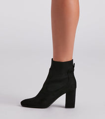Trendy Staple Basic Sock Booties Newgew