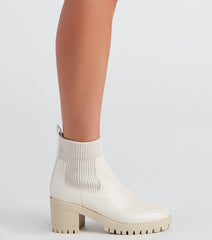 Cutie In A Lug Bootie Newgew