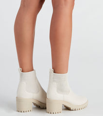 Cutie In A Lug Bootie Newgew