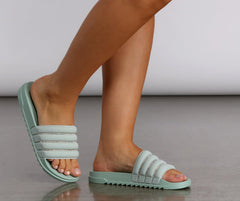 Straight Chillin' Rhinestone Slides Newgew