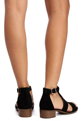 Cut The Block Heel Sandals Newgew