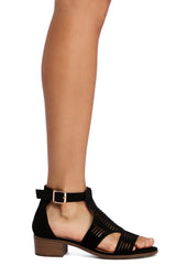 Cut The Block Heel Sandals Newgew