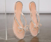 Sealed With Glam Thong Strap Jelly Sandal Newgew