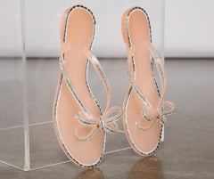 Sealed With Glam Thong Strap Jelly Sandal Newgew