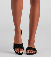 Stylish Basics Nubuck Slide Sandals Newgew