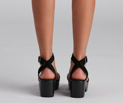 Lug Forever Nubuck Strap Sandals Newgew