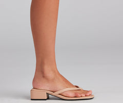 Spring In My Step Thong Sandals Newgew