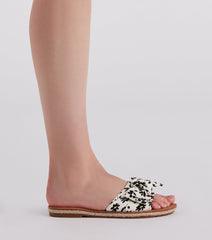 Darling Daisy Floral Print Sandals Newgew