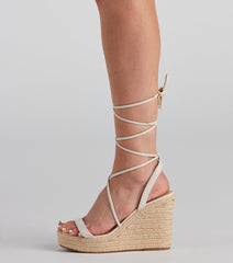 Perfect Day Espadrille Wedges Newgew