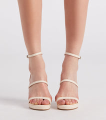 In The Sun Strappy Platform Wedges Newgew
