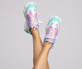 Level Up Colorful Chunky Sneakers Newgew
