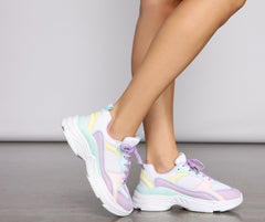 Keep It Trendy Pastel Chunky Sneakers Newgew