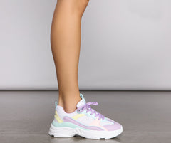 Keep It Trendy Pastel Chunky Sneakers Newgew