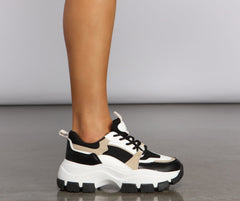 Taking Knit Easy Chunky Sneakers Newgew