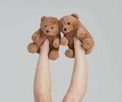 Adorable Teddy Bear Plush Slippers Newgew
