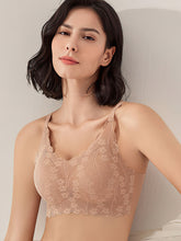 Floral Lace Mesh Wireless Bralette Bra NewGew