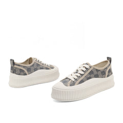 Platform Print Plimsolls Newgew