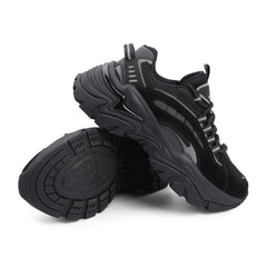 Spliced Pattern Chunky Sneakers Newgew