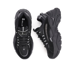 Spliced Pattern Chunky Sneakers Newgew