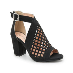 Open Toe Hollow Wedge Sandals Newgew