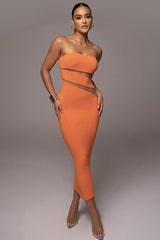 Unpredictable Midi Dress Newgew