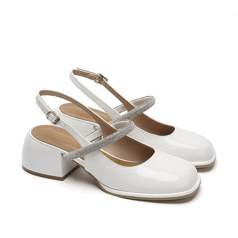 Chunky Rhinestones Mary Janes Newgew