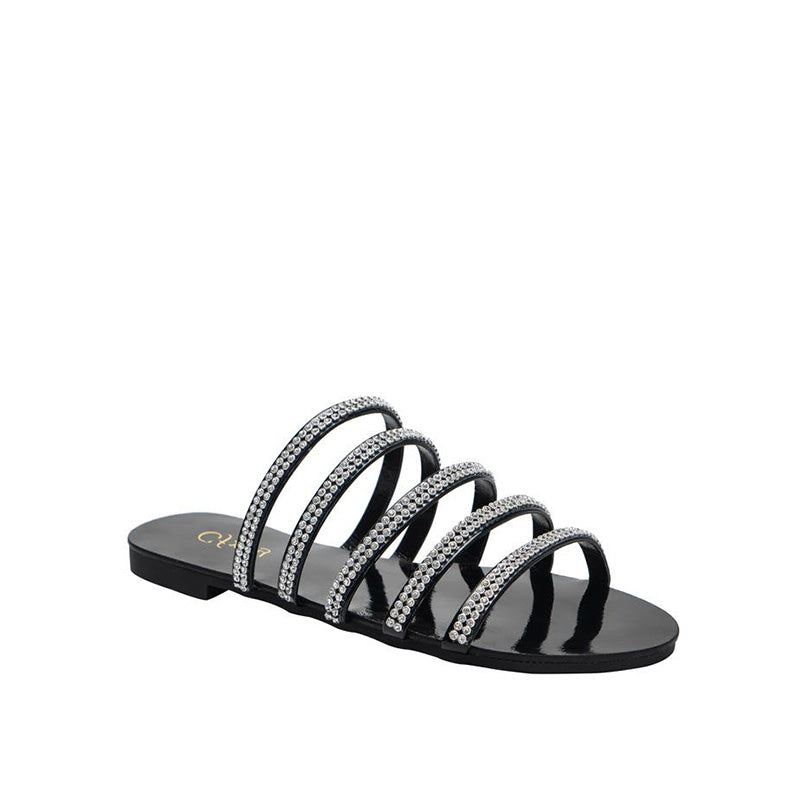 Hollowed Out Flat Sandals Newgew