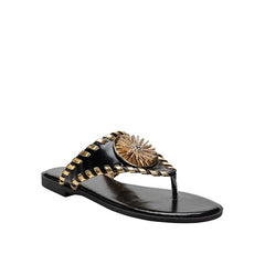 Rhinestone Flat Sandals Newgew