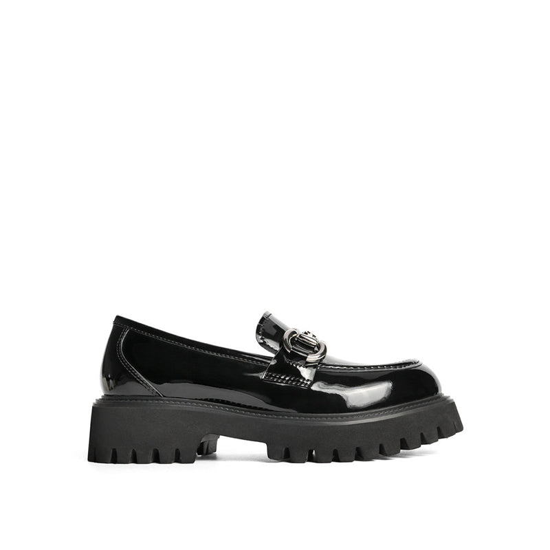 Retro Temperament Platform Loafers Newgew