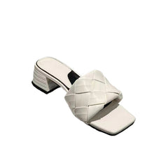 Chunky Heel Open Toe Sandals Newgew