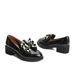 Bow Casual Loafers Newgew