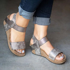 Low Heel Wedge Sandals Pairmore