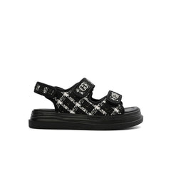 Tweed Sandals Newgew