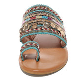 Blue Summer Denim Sandals Newgew