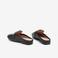 Square Heel Mules Newgew