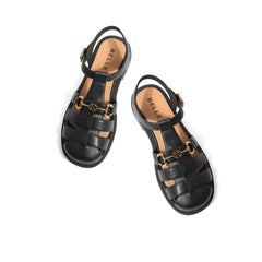 Hollow Rome Flat Sandals Newgew