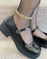 Buckled Square Toe Mary Jane Flats Newgew