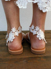 Lace Summer Sandals Newgew