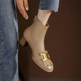 Brianna Low Heeled Ankle Boots Newgew