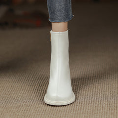 Faith Round Toe Low Heeled Ankle Boots NEW GEW