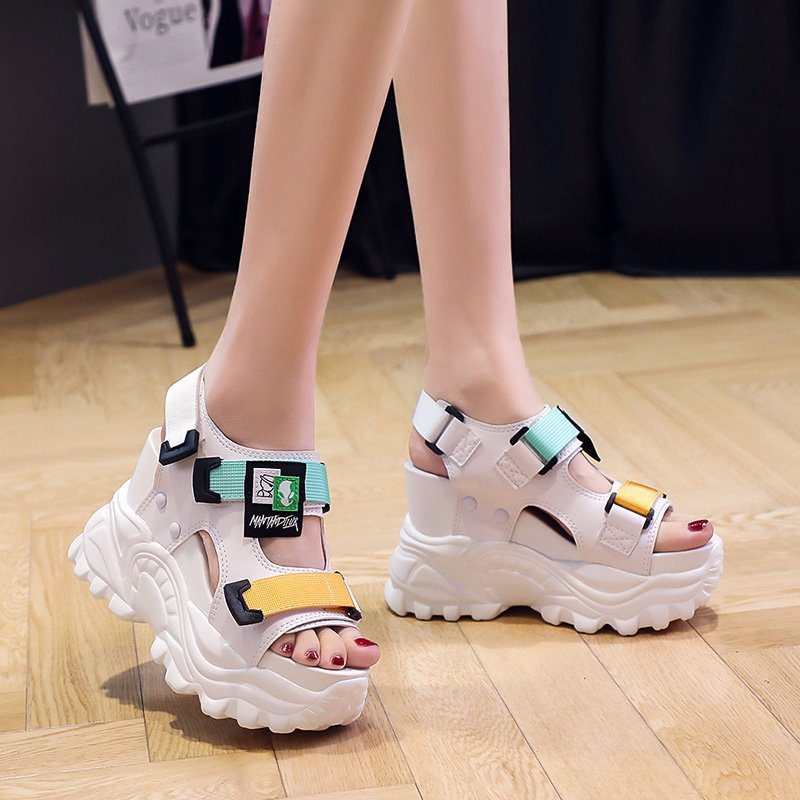 Chunky Wedge Sandals Newgew