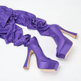 Glossy Legging Boots Newgew