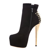 Rivet Ankle Boots Newgew