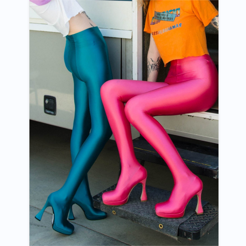 Glossy Legging Boots Newgew