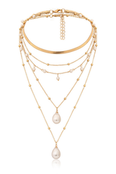 Tassel Choker Necklace Newgew