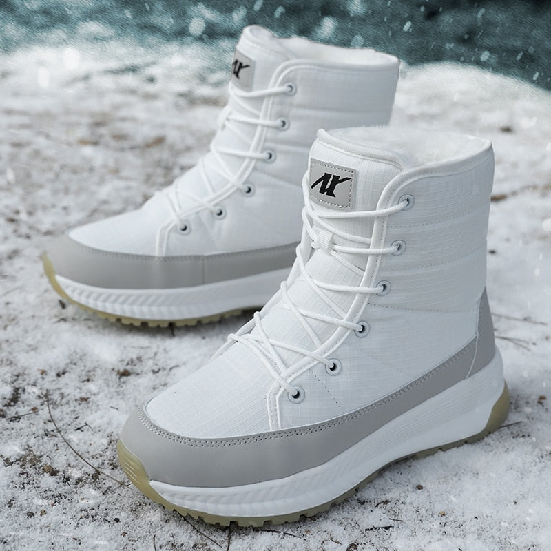Women Waterproof Winter Shoes Newgew